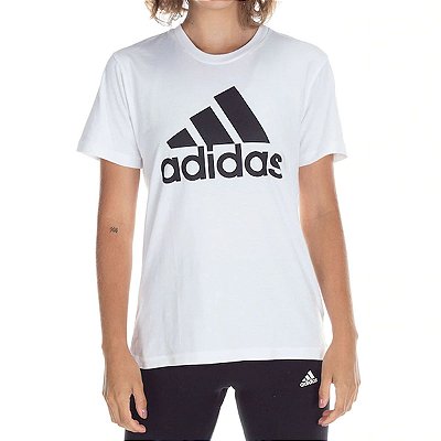 Camiseta Feminina Adidas Logo Estampada - GL0649