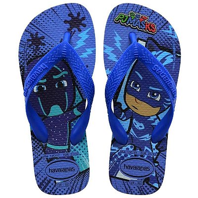 Chinelo Infantil Masculino Havaianas PJ Mask Azul - 4148