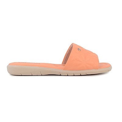 Chinelo Feminino Comfortflex Flat Flowers Laranja - 2280