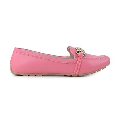 Sapato Feminino Sua Cia Loafer Rosa - 8263
