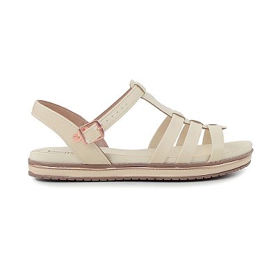 Sandália Feminina Beira Rio Bege - 8321