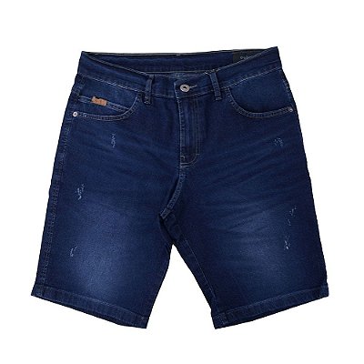 Bermuda Jeans Masculina Ogochi Concept Azul Plus Size 003483