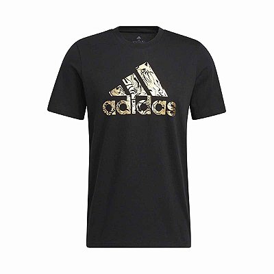 Camiseta Masculina Adidas Foil Black - HR5759