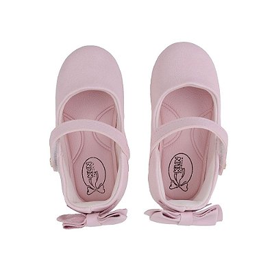 Sapatilha Infantil Feminina Klin Princesa Rosa Claro - 12514