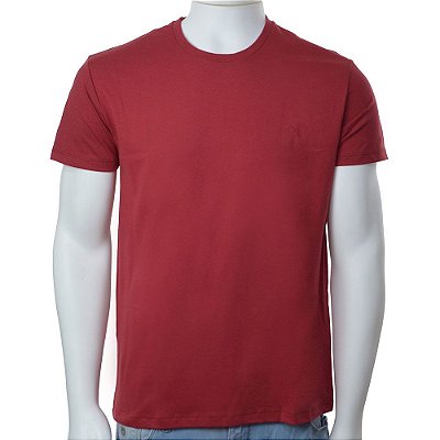 Camiseta Masculina Ogochi MC Essencial Slim Vermelha - 00600