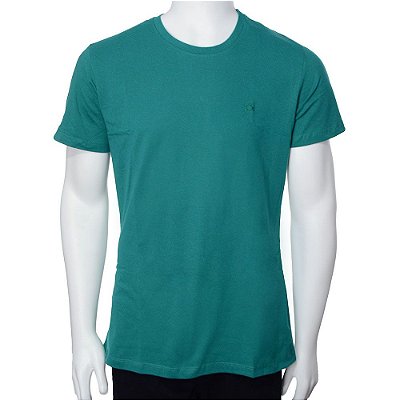 Camiseta Masculina Ogochi Essencial Super Slim Verde - 00600