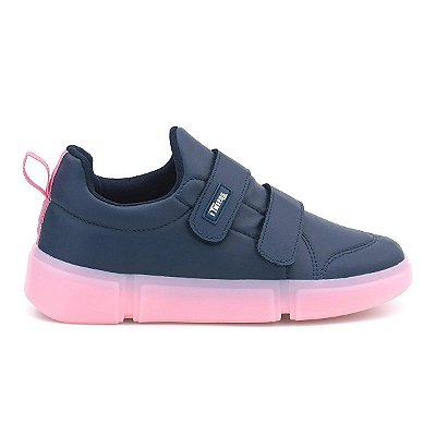 Tênis Infantil Feminino Novopé iTweens Azul Marinho - 5000