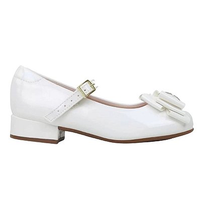 Sapato Infantil Feminino Molekinha Branco - 2528