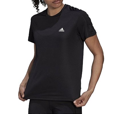Camiseta Feminina Adidas Run It Black - HL1455