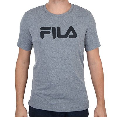 Camiseta Masculina Fila MC Eclipse Cinza Grafite - F11AT1