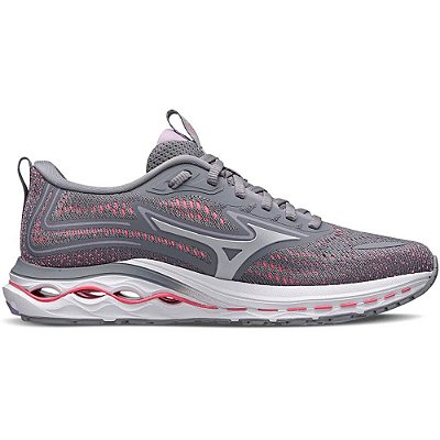 Tênis Feminino Mizuno Wave Nitron 2 Cinza Rose - 101039039