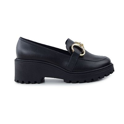 Sapato Feminino Beira Rio Oxford Preto - 4300102