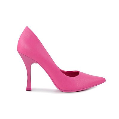 Sapato Feminino Bebecê Scarpin Manhattan Hyper Rosa - T9446
