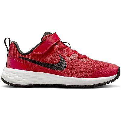 Tênis Juvenil Nike Revolution 6 Vermelho - DD1096