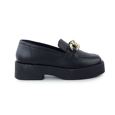 Sapato Feminino Azillê Oxford Preto - 50280
