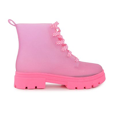 Bota Infantil Feminina Pampili Isa Glee Rosa - 719001