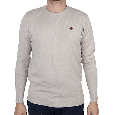 Blusa Masculina Red Nose Tricot Camel Bege - 9590063
