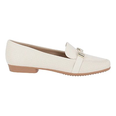 Sapato Feminino Piccadilly Branco Off - 250208