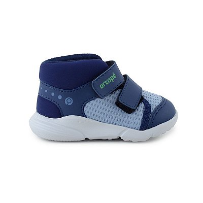 Tênis Infantil Masculino Ortopé Sport Baby Jeans Azul - 2265