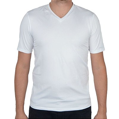 Camiseta Masculina Upman Térmica Maglietta Branca - 149RF