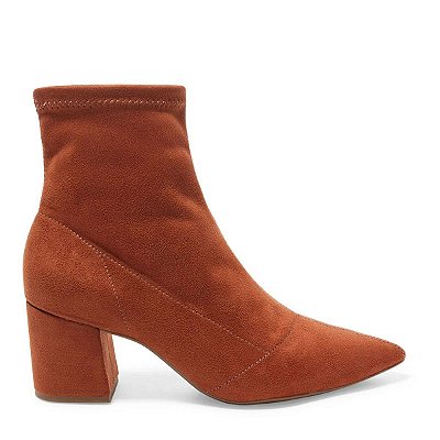 Bota Feminina Santa Lolla Stretch Cano Baixo Marrom - 0286