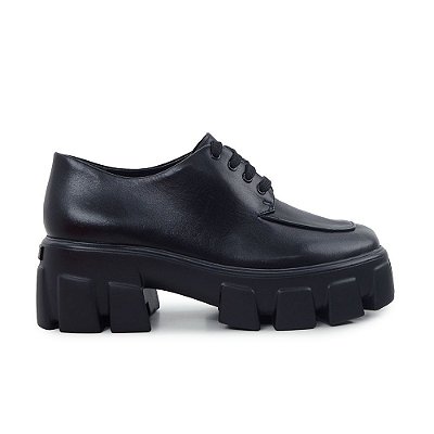 Sapato Feminino Carrano Oxford Preto Black - 639006