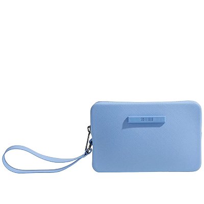 Bolsa Feminina Santa Lolla Clutch Azul Maresia - 04503A
