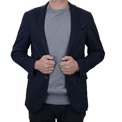 Blazer Masculino Navaratti Ultra Comfort Marinho - BNI1014