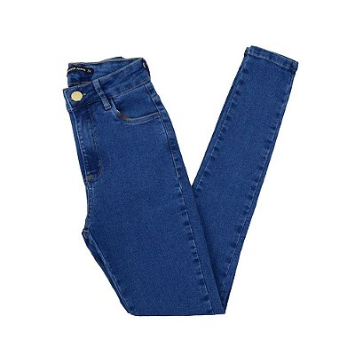 Calça Jeans Feminina Recuzza Cigarrete Azul - 10519