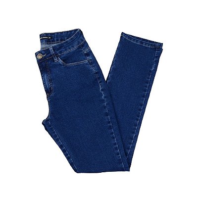 Calça Jeans Feminina Recuzza Reta Azul - 10622