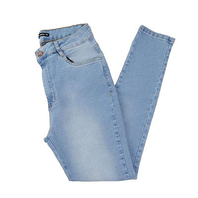 Calça Jeans Feminina Recuzza Chapa Barriga Azul - 10517