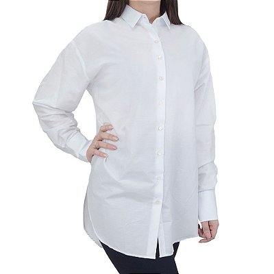 Camisa Feminina Dudalina ML Special Fit Branca - 530109