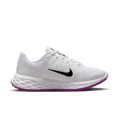 Tênis Feminino Nike Revolution 6 Branco - DC3729