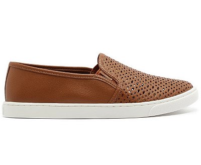 Tênis Feminino Anacapri Slip On Marrom - C30000