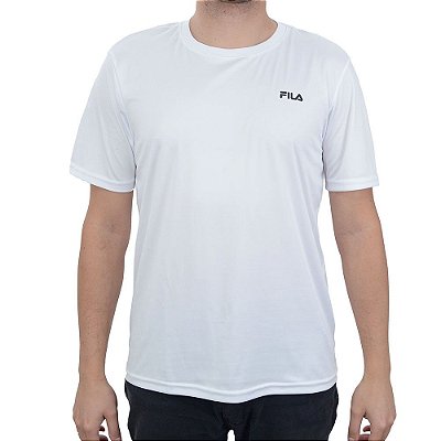 Camiseta Masculina Fila MC Basic Polygin Branco - F11AT0