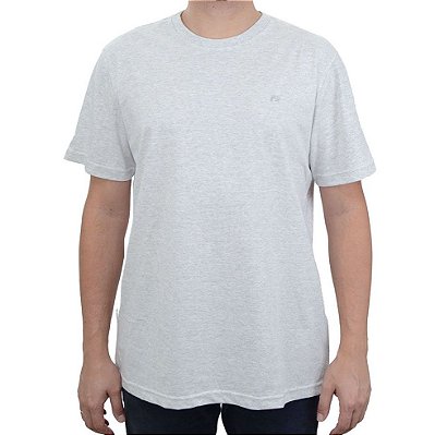 Camiseta Masculina Freesurf MC Branco Mescla - 110411