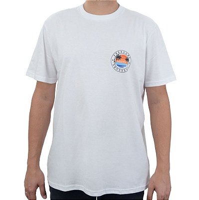 Camiseta Masculina Freesurf MC View Oversized Branca - 11040
