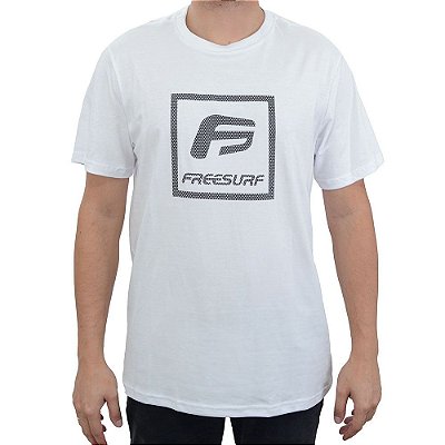 Camiseta Freesurf Masculina Ocean Branca - 1104