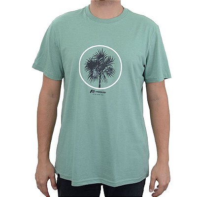 Camiseta Masculina Freesurf MC Breeze Verde Mescla - 1104054