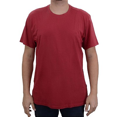 Camiseta Masculina Ogochi Slim Vermelha - 006001001