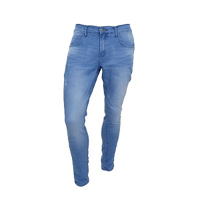 Calça Jeans Masculina Ogochi Concept Skinny Azul Clara 00250