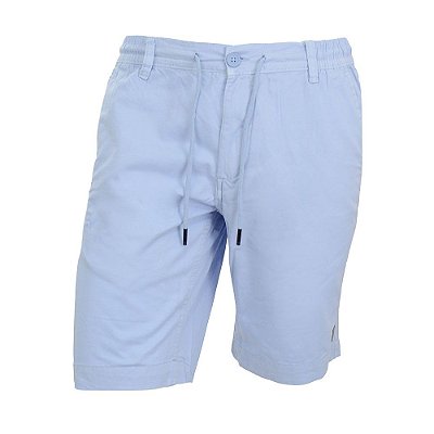 Bermuda Sarja Masculina Freesurf Walk Cool Azul Claro 110102