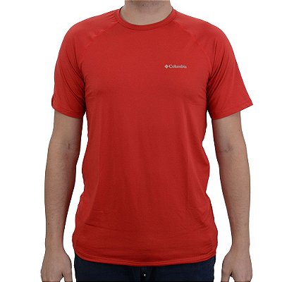 Camiseta Masculina Columbia Aurora Vermelha - 3204