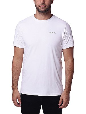 Camiseta Masculina Columbia MC Neblina Branca - 3204