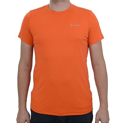 Camiseta Masculina Columbia MC Neblina Laranja - 3204