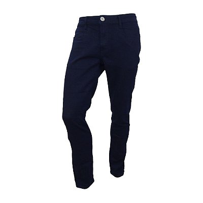 Calça Jeans Masculina Dudalina Slim Classic Marinho - 910131