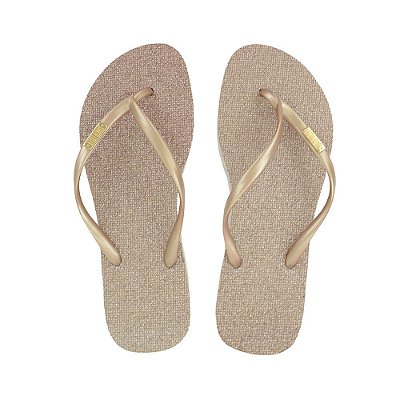 Chinelo Feminino Santa Lolla Dourado - 075C