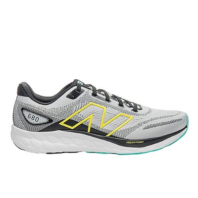 Tênis Masculino New Balance Fresh Foam Cinza - M680ZY8
