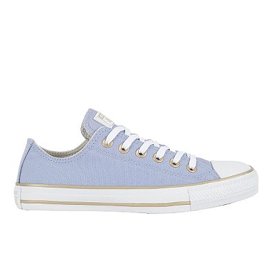 Tênis Feminino Converse All Star Lilás Ouro Claro - CT2834