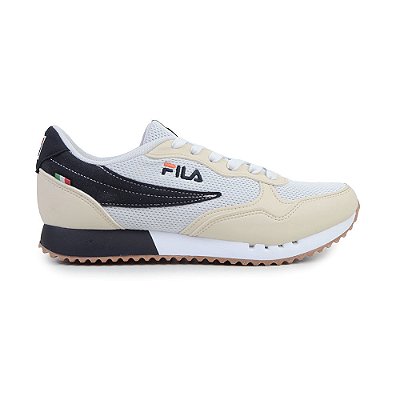 Tênis Masculino Fila Euro Jogger Sport II Bege - F01L0